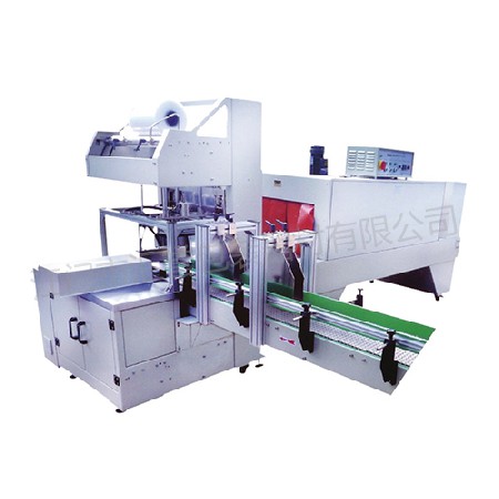 HY 6030AH SF-6040E Fully Automatic Cuff Type (Whole Line Type) Sealing, Cutting, and Shrinking Packaging Machine